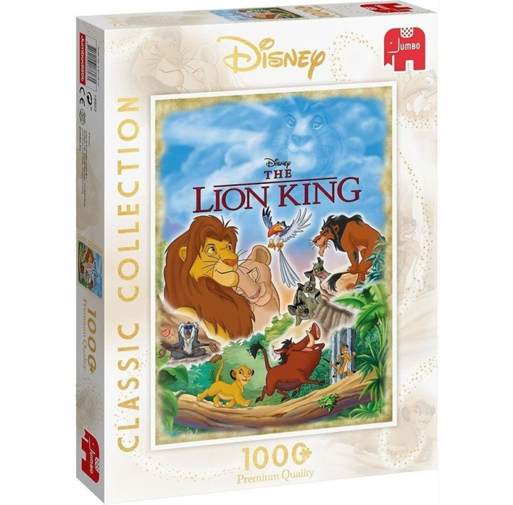 Disney Puslespil Jumbo - Disney Løvernes Konge (1000 brikker) (JUM8823) i gruppen LEGETØJ, BØRN & BABY / Legetøj / børns puslespil hos TP E-commerce Nordic AB (D24199)