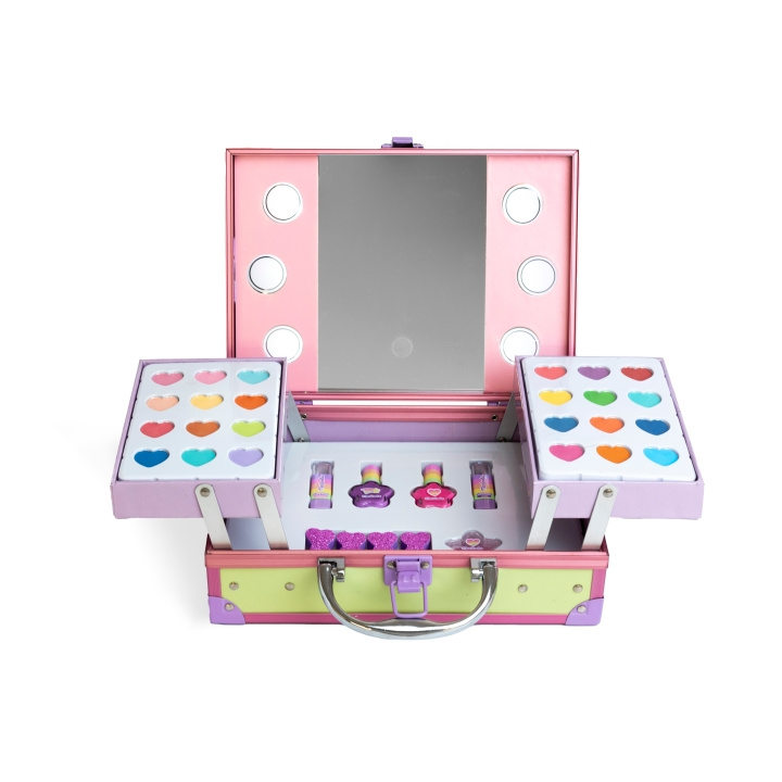Martinelia Super Girl - Led spejlkuffert (AQ-44062) i gruppen LEGETØJ, BØRN & BABY / Legetøj / Legesæt hos TP E-commerce Nordic AB (D24218)