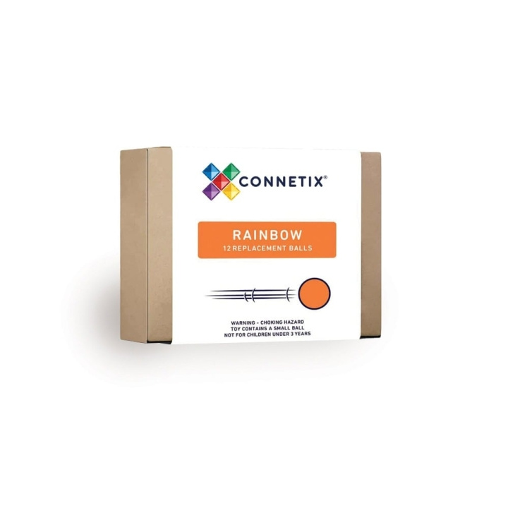 Connetix Rainbow Ball Pack 12 Pieces (CT-R-00012-BA) i gruppen LEGETØJ, BØRN & BABY / Legetøj / Legesæt hos TP E-commerce Nordic AB (D24233)