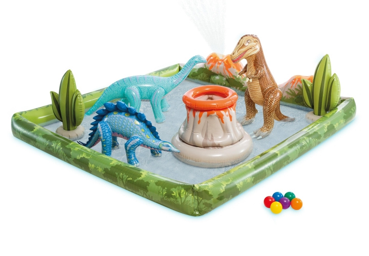 INTEX Jurassic Adventure Play Center - (56132) i gruppen LEGETØJ, BØRN & BABY / Udeleg & Sport / Vandleg, bad og strand hos TP E-commerce Nordic AB (D24254)