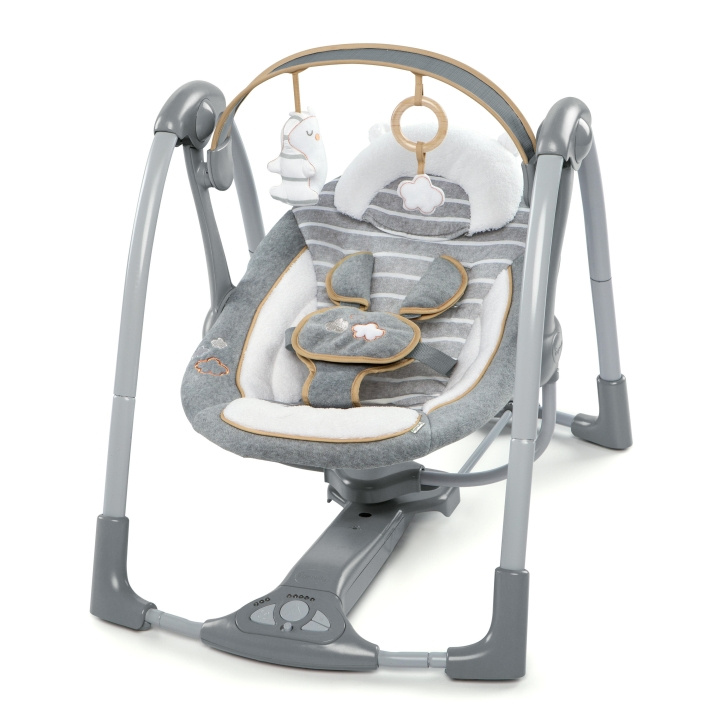 Ingenuity Boutique Collection - Swing \'n Go bærbar gynge - Bella Teddy (11023) i gruppen LEGETØJ, BØRN & BABY / Børneværelse / Børnesenge hos TP E-commerce Nordic AB (D24272)