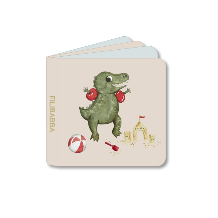 Filibabba Badebog - Dino Beach (FI-03565) i gruppen LEGETØJ, BØRN & BABY / Pleje, sundhed og hygiejne / Bad hos TP E-commerce Nordic AB (D24296)