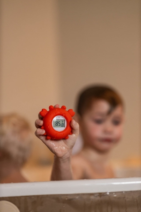Filibabba Badetermometer - Krabbe (FI-03579) i gruppen LEGETØJ, BØRN & BABY / Pleje, sundhed og hygiejne / Bad hos TP E-commerce Nordic AB (D24302)