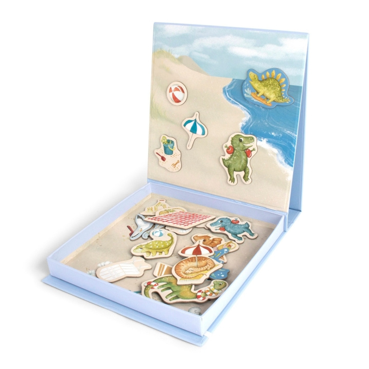 Filibabba Magnetisk spil - Dino Beach (FI-03585) i gruppen LEGETØJ, BØRN & BABY / Legetøj / børns puslespil hos TP E-commerce Nordic AB (D24304)