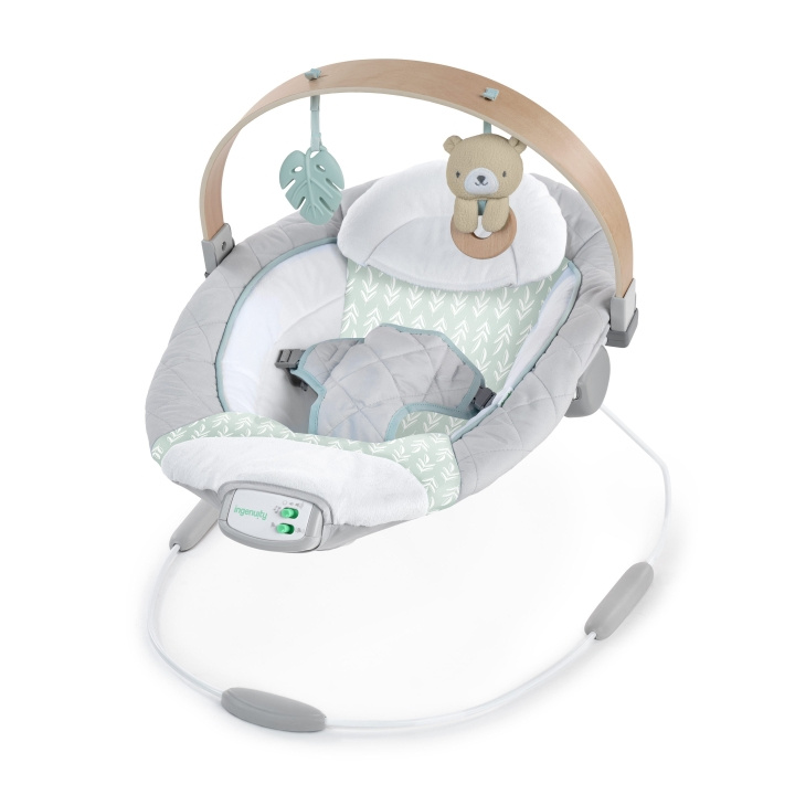 Ingenuity Cozy Spot Bouncer med trælegetøjsstang - (IN-13104) i gruppen LEGETØJ, BØRN & BABY / Børneværelse / Børnesenge hos TP E-commerce Nordic AB (D24313)