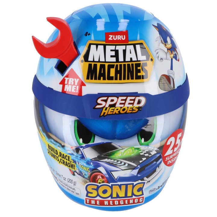 Metal Machines Sonic The Hedgehog - Speed Heroes - (67128) i gruppen LEGETØJ, BØRN & BABY / Legetøj / Legesæt hos TP E-commerce Nordic AB (D24317)