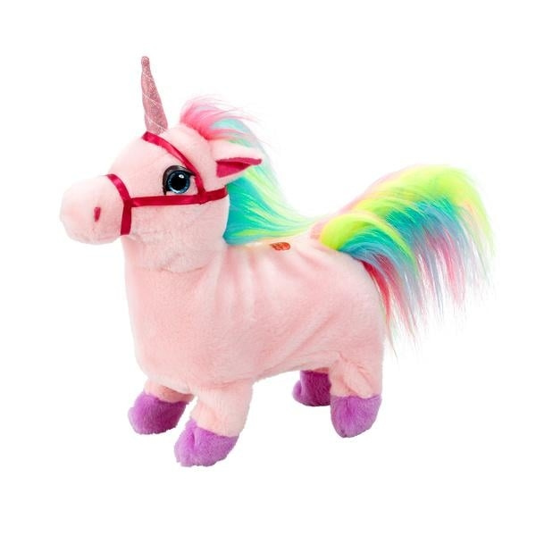 Happy Pets Vandrende enhjørning - (31511140) i gruppen LEGETØJ, BØRN & BABY / Babyleg (0-3 år) / Tøjdyr hos TP E-commerce Nordic AB (D24324)