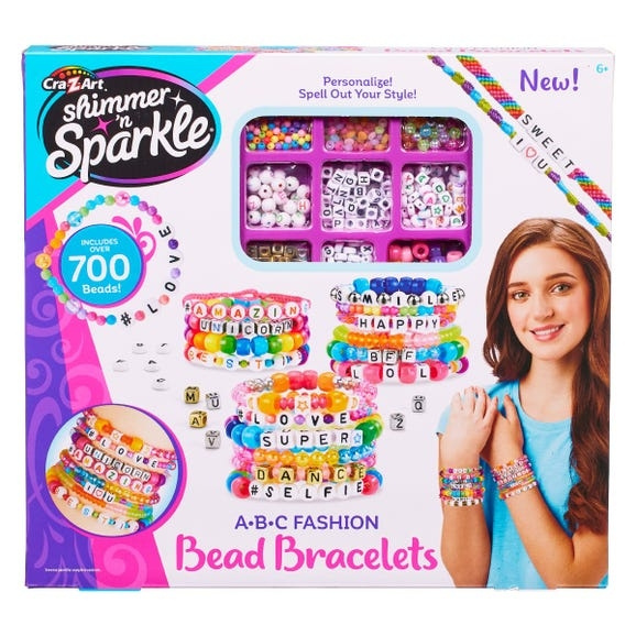 Shimmer n Sparkle ABC Perlearmbånd - (17883) i gruppen LEGETØJ, BØRN & BABY / Legetøj / Hobbyartikler hos TP E-commerce Nordic AB (D24331)