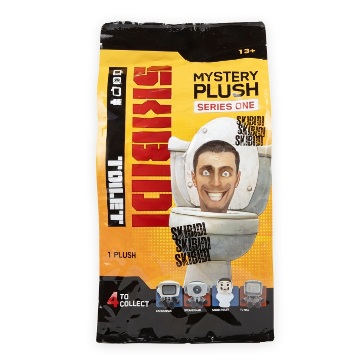Skibidi Toilet 28 cm mystisk plys (1320) i gruppen SPORT, FRITID & HOBBY / Sjove gadgets / Samlergenstande hos TP E-commerce Nordic AB (D24333)