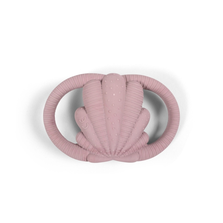 Filibabba Bidering - Muslingeskal Blush - (FI-01675) i gruppen LEGETØJ, BØRN & BABY / Pleje, sundhed og hygiejne / Sutter & Tandringe hos TP E-commerce Nordic AB (D24339)