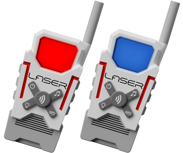 Laser X Walkie Talkies 2 stk (20335) i gruppen SPORT, FRITID & HOBBY / Friluftsliv / Walkie talkie hos TP E-commerce Nordic AB (D24366)