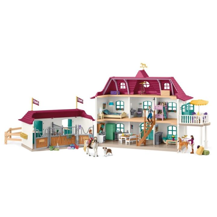 Schleich Lakeside Country House og Stable - (42706) i gruppen LEGETØJ, BØRN & BABY / Legetøj / Legesæt hos TP E-commerce Nordic AB (D24370)