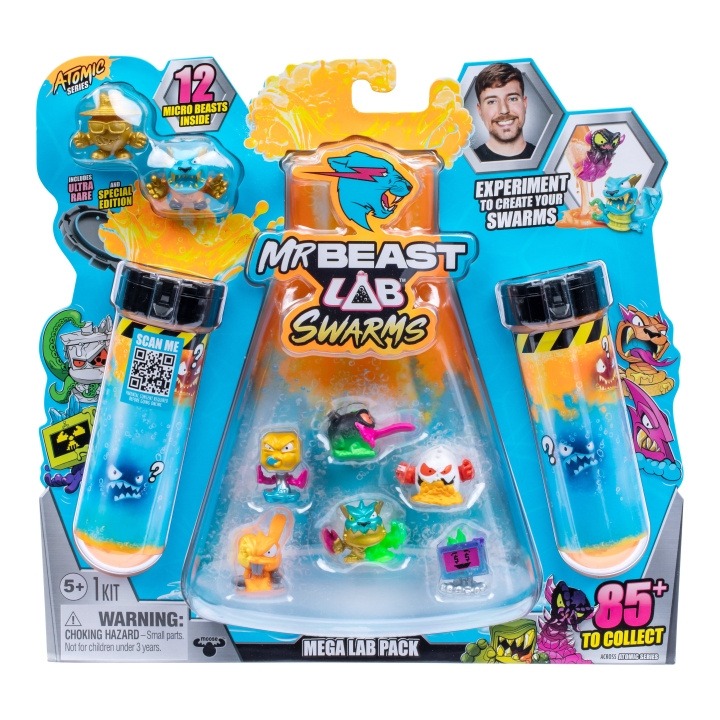 MR. BEAST LAB Swarms Mega Lab 12-pak. Serie 2 - (20389) i gruppen LEGETØJ, BØRN & BABY / Legetøj / Legesæt hos TP E-commerce Nordic AB (D24382)