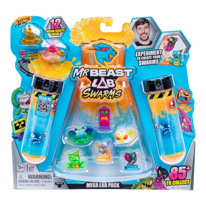 MR. BEAST LAB Swarms Mega Lab 12-pak. Serie 2 - (20389) i gruppen LEGETØJ, BØRN & BABY / Legetøj / Legesæt hos TP E-commerce Nordic AB (D24383)