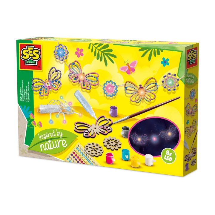 SES Creative Lysguirlande - inspireret af naturen - (S14039) i gruppen LEGETØJ, BØRN & BABY / Legetøj / Hobbyartikler hos TP E-commerce Nordic AB (D24394)