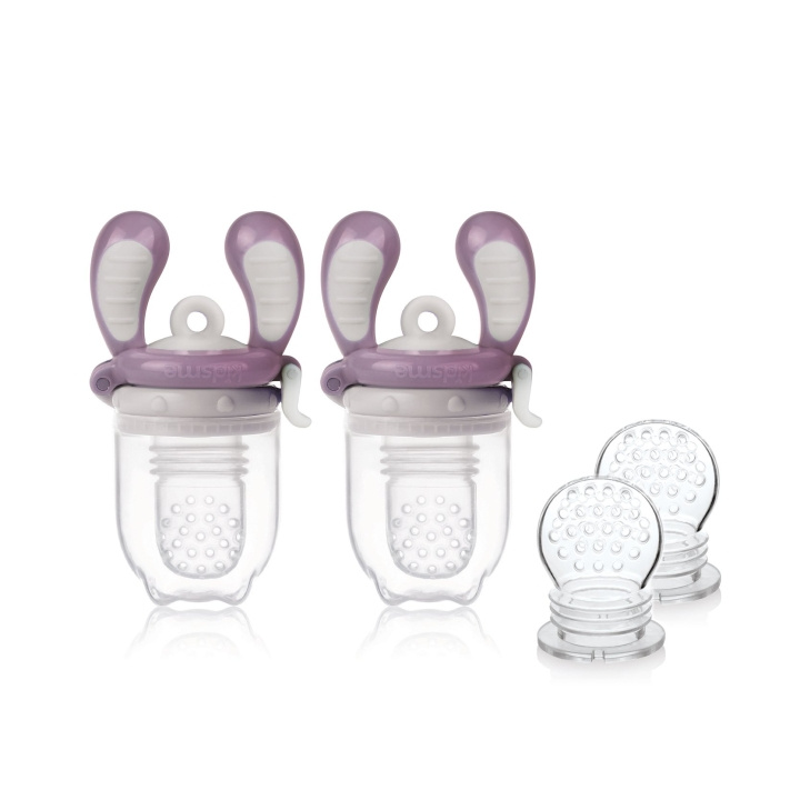 Kidsme Foderautomat -Startpak Plum i gruppen LEGETØJ, BØRN & BABY / Mad & Drikke / Børnebestik og tallerkener hos TP E-commerce Nordic AB (D24404)