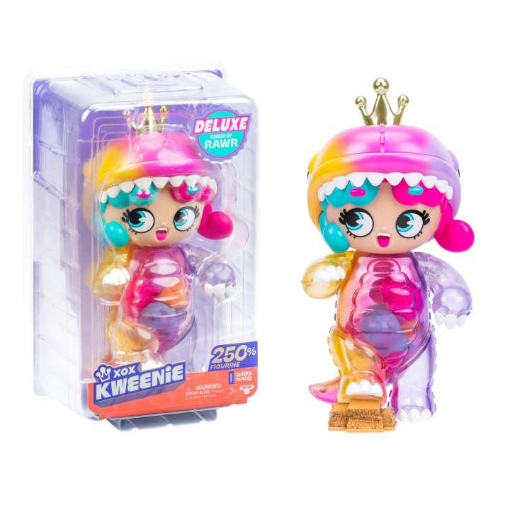 KWEENIE KWEENIE Deluxe-figur - Kween of Rawr (30580) i gruppen LEGETØJ, BØRN & BABY / Legetøj / Figurer, miniaturer og tilbehør hos TP E-commerce Nordic AB (D24412)