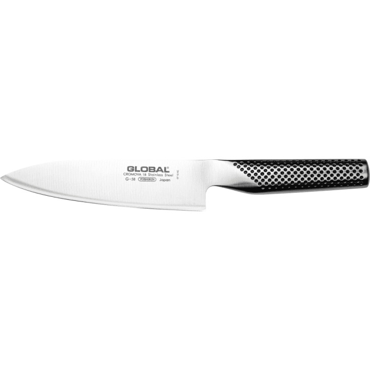 GLOBAL G-58 Kokkekniv 16 cm klinge i gruppen HJEM, HUS & HAVE / Køkkenredskaber / Køkkenknive & Knivslibemaskiner hos TP E-commerce Nordic AB (D24418)