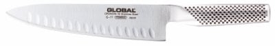 GLOBAL Kokkekniv med spids Granton-kant - 20 cm i gruppen HJEM, HUS & HAVE / Køkkenredskaber / Køkkenknive & Knivslibemaskiner hos TP E-commerce Nordic AB (D24423)