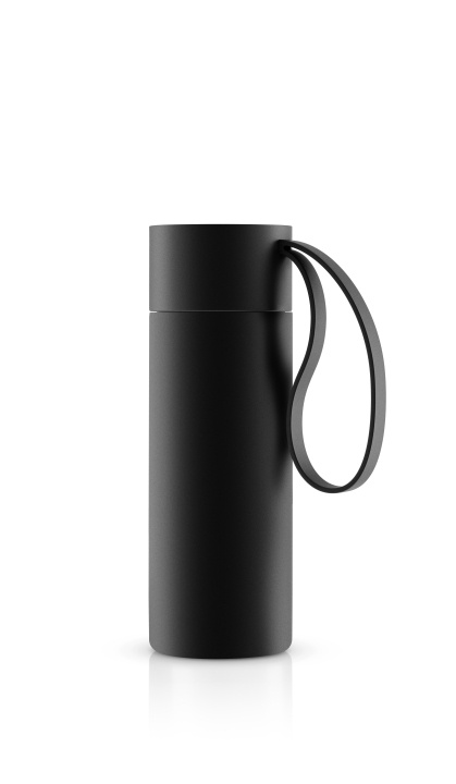 Eva Solo To Go Cup - Sort - 0,35 l i gruppen SPORT, FRITID & HOBBY / Friluftsliv / Termokander & vandflasker hos TP E-commerce Nordic AB (D24465)