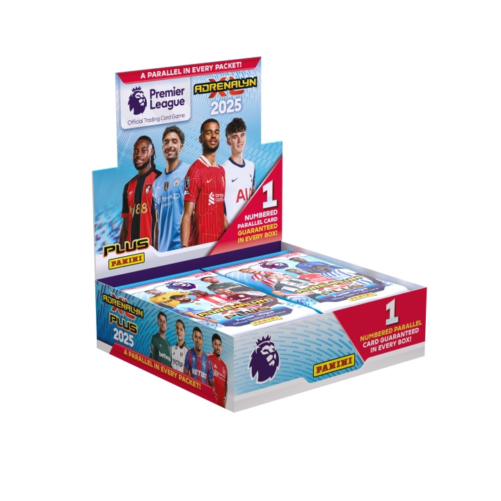 Panini Adrenalyn XL: Premier League 24/25 PLUS Booster box (24 stk) (PAN2434) i gruppen SPORT, FRITID & HOBBY / Sjove gadgets / Samlergenstande hos TP E-commerce Nordic AB (D24482)