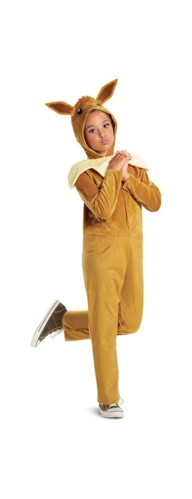 Disguise Pokemon Jumpsuit med hætte Classic - Eevee (140 cm) i gruppen LEGETØJ, BØRN & BABY / Legetøj / Udklædning hos TP E-commerce Nordic AB (D24489)