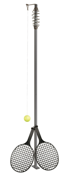 Happy Summer Pole Tennis Deluxe (302192) i gruppen LEGETØJ, BØRN & BABY / Udeleg & Sport / Sport og spil hos TP E-commerce Nordic AB (D24492)