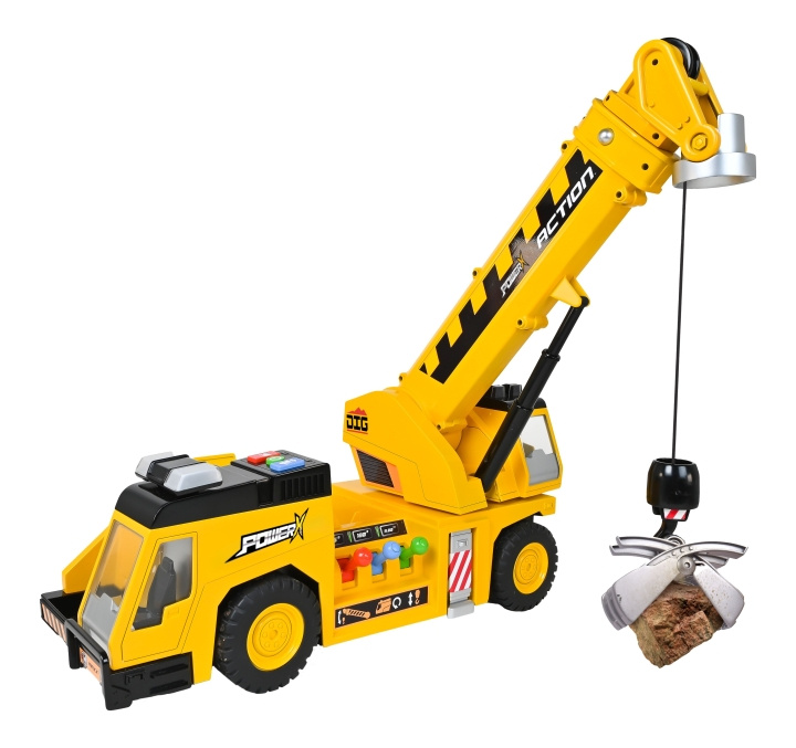 Power X Lift\'N\'Move Crane Truck (20410) i gruppen LEGETØJ, BØRN & BABY / Legetøj / Legetøjsbiler hos TP E-commerce Nordic AB (D24509)