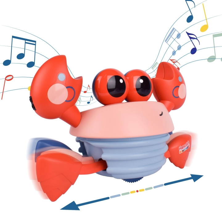 Happy Baby Musical Crawling Crab (502246) i gruppen LEGETØJ, BØRN & BABY / Musik, sang og billede / Musik tilbehør hos TP E-commerce Nordic AB (D24555)