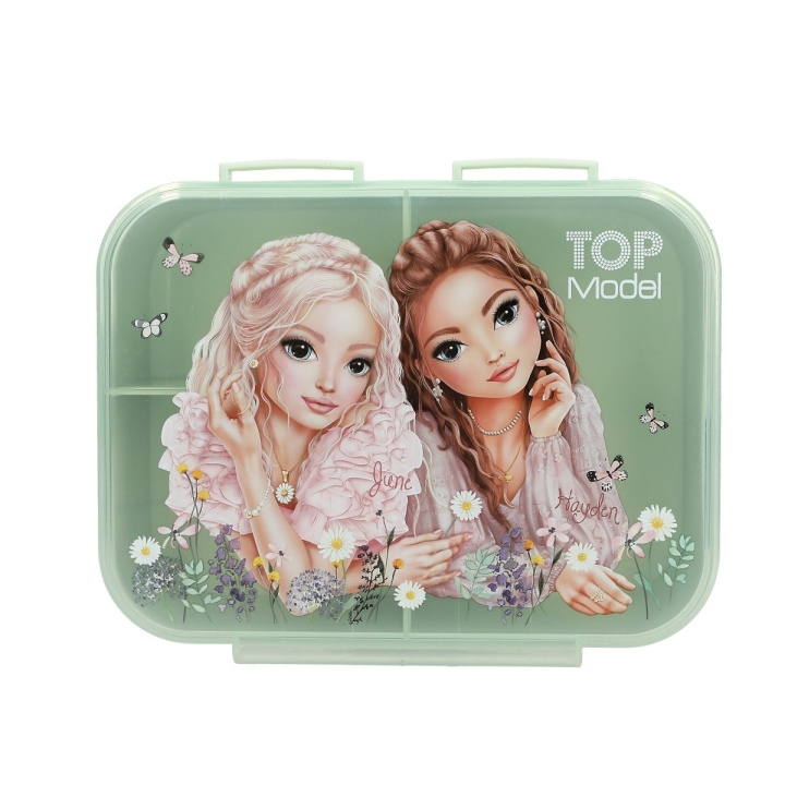 TOPModel Madkasse SUMMER FEELING - salviegrøn (413410) i gruppen LEGETØJ, BØRN & BABY / Mad & Drikke / Børnebestik og tallerkener hos TP E-commerce Nordic AB (D24557)