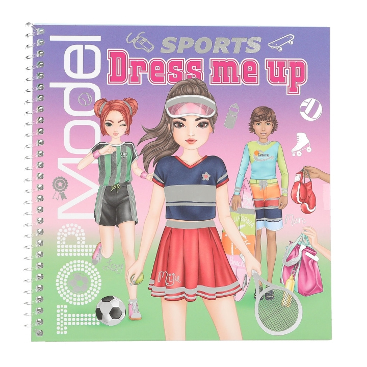 TOPModel Dress Me Up Stickerbook Sports (413808) i gruppen LEGETØJ, BØRN & BABY / Legetøj / Hobbyartikler hos TP E-commerce Nordic AB (D24572)
