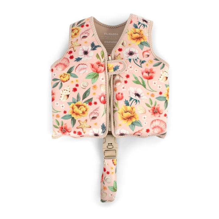 Filibabba Svømmevest 1-2 år - Ocean Blossom (FI-03568) i gruppen LEGETØJ, BØRN & BABY / Pleje, sundhed og hygiejne / Bad hos TP E-commerce Nordic AB (D24584)