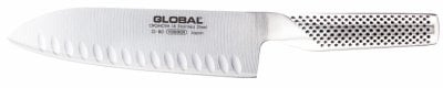 GLOBAL Santoku-kniv med Granton-kant - 18 cm i gruppen HJEM, HUS & HAVE / Køkkenredskaber / Køkkenknive & Knivslibemaskiner hos TP E-commerce Nordic AB (D24590)
