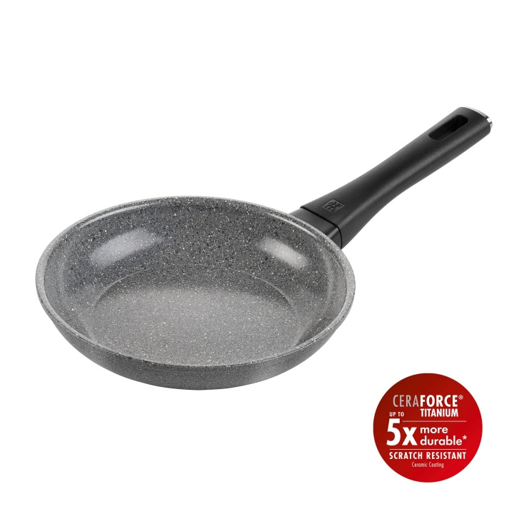Zwilling Terreno Plus keramisk stegepande - grå - 20 cm i gruppen HJEM, HUS & HAVE / Køkkenredskaber / Stegepander hos TP E-commerce Nordic AB (D24619)