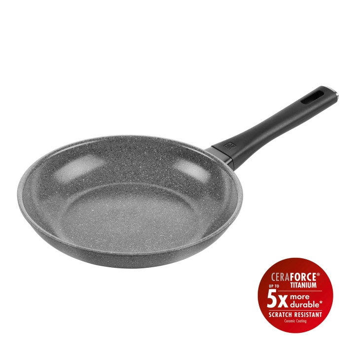 Zwilling Terreno Plus stegepande - grå - 24 cm i gruppen HJEM, HUS & HAVE / Køkkenredskaber / Stegepander hos TP E-commerce Nordic AB (D24620)