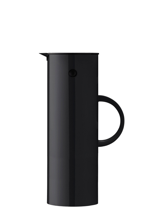 Stelton EM77 Termokande 1 L (Sort) i gruppen SPORT, FRITID & HOBBY / Friluftsliv / Termokander & vandflasker hos TP E-commerce Nordic AB (D24639)