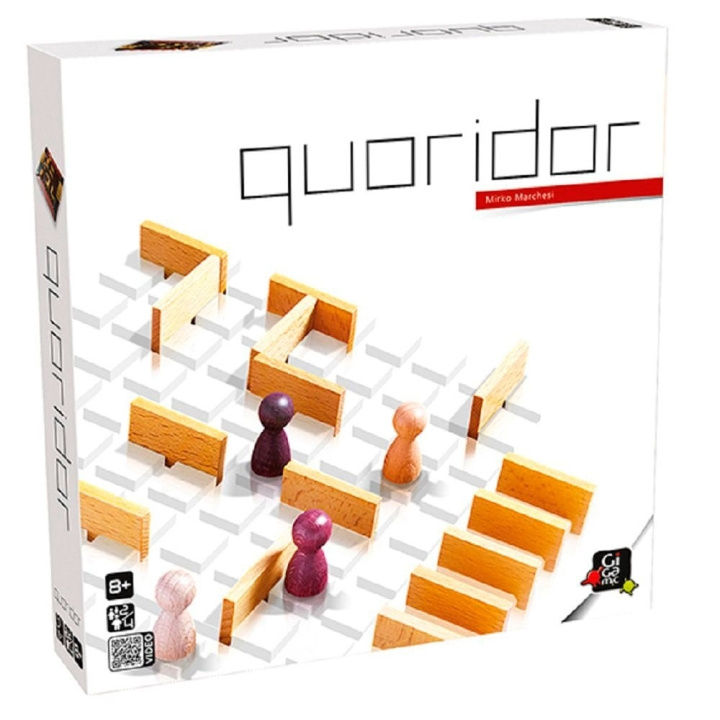 Gigamic Quoridor (Nordic + EN) (GIG0101) i gruppen LEGETØJ, BØRN & BABY / Spil / Brætspil hos TP E-commerce Nordic AB (D24656)