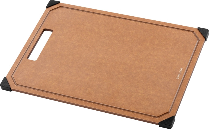 Zwilling Skærebræt - Brun-Sort - 37 cm x 25 cm i gruppen HJEM, HUS & HAVE / Køkkenredskaber / Skærebrætter hos TP E-commerce Nordic AB (D24660)