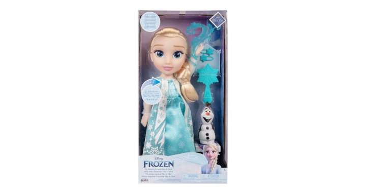 Disney Frozen - Klassisk Elsa-funktionsdukke 38 cm (225306) i gruppen LEGETØJ, BØRN & BABY / Legetøj / Docks og tilbehør hos TP E-commerce Nordic AB (D24671)