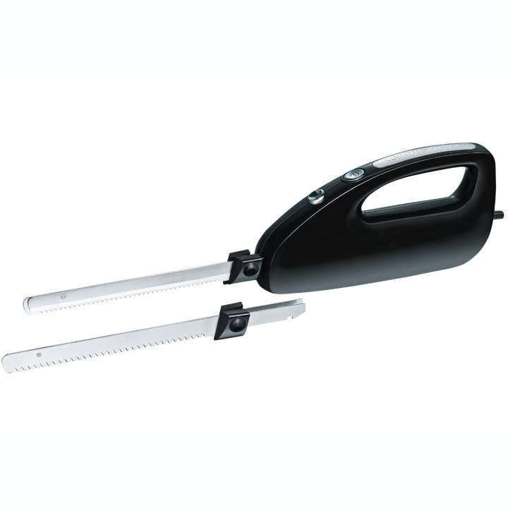 Rommelsbacher Elektrisk kniv EM 150 120W 2st Knivblad 15cm i gruppen HJEM, HUS & HAVE / Husholdningsapparater / Foodprocessor og køkkenassistenter / Skæremaskiner hos TP E-commerce Nordic AB (D24731)
