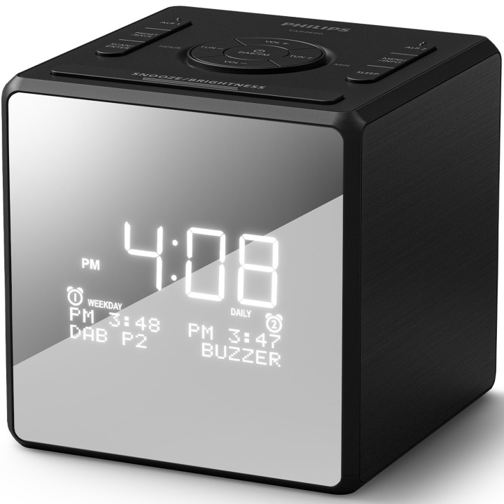 Philips Klockradio TAR4600/12 i gruppen HJEMMEELEKTRONIK / Lyd & billede / Hjemmebiograf, HiFi & Bærbar / Radio og vækkeure / Klokradio hos TP E-commerce Nordic AB (D24742)
