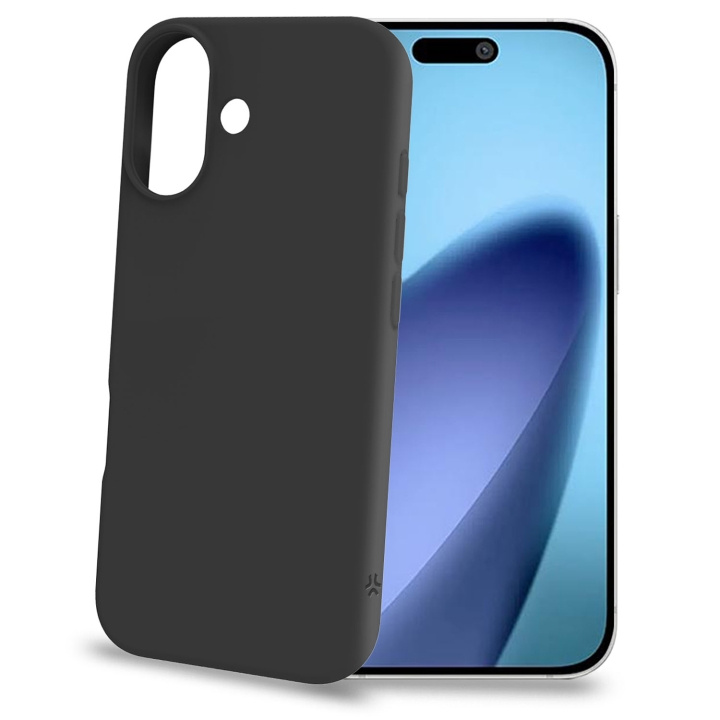 Celly Cromo Soft rubber case iPhone 17 Svart i gruppen SMARTPHONES & TABLETS / Mobil Beskyttelse / Apple / iPhone 17 hos TP E-commerce Nordic AB (D24761)