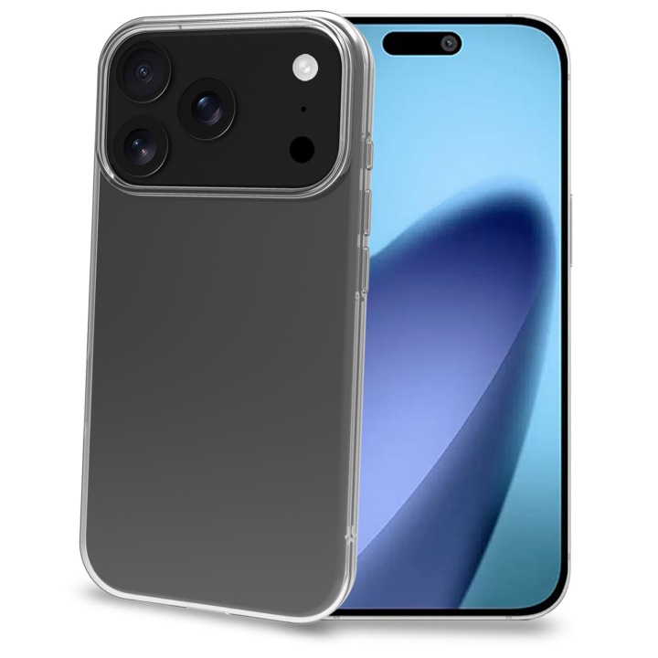 Celly Gelskin TPU Cover iPhone 17 Pro Transparent i gruppen SMARTPHONES & TABLETS / Mobil Beskyttelse / Apple / iPhone 17 hos TP E-commerce Nordic AB (D24769)
