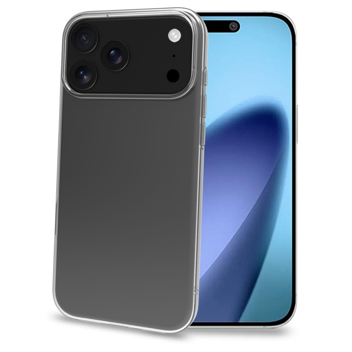 Celly Gelskin TPU Cover iPhone 17 Pro Max Transparent i gruppen SMARTPHONES & TABLETS / Mobil Beskyttelse / Apple / iPhone 17 hos TP E-commerce Nordic AB (D24770)