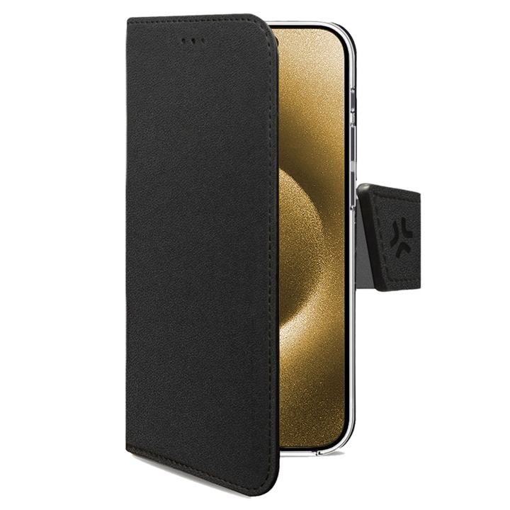 Celly Wally Wallet Case iPhone 17 Pro Max Svart i gruppen SMARTPHONES & TABLETS / Mobil Beskyttelse / Apple / iPhone 17 hos TP E-commerce Nordic AB (D24779)