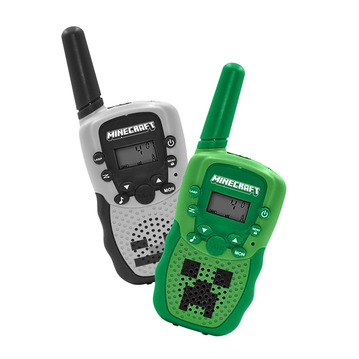 MINECRAFT Walkie Talkie Digital 1000m Minecraft i gruppen SPORT, FRITID & HOBBY / Friluftsliv / Walkie talkie hos TP E-commerce Nordic AB (D24846)