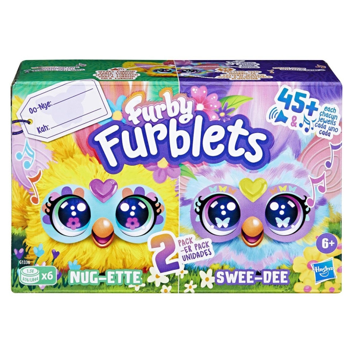 FURBY Furblets 2-Pak Festdyr i gruppen SPORT, FRITID & HOBBY / Sjove gadgets / Samlergenstande hos TP E-commerce Nordic AB (D24866)