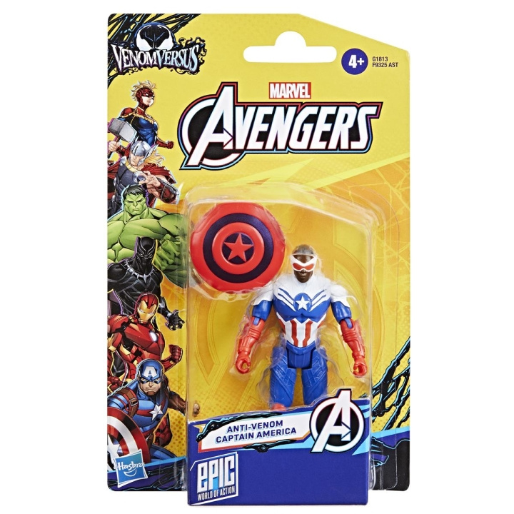 Marvel Avengers Venom Captain America i gruppen LEGETØJ, BØRN & BABY / Legetøj / Figurer, miniaturer og tilbehør hos TP E-commerce Nordic AB (D24867)