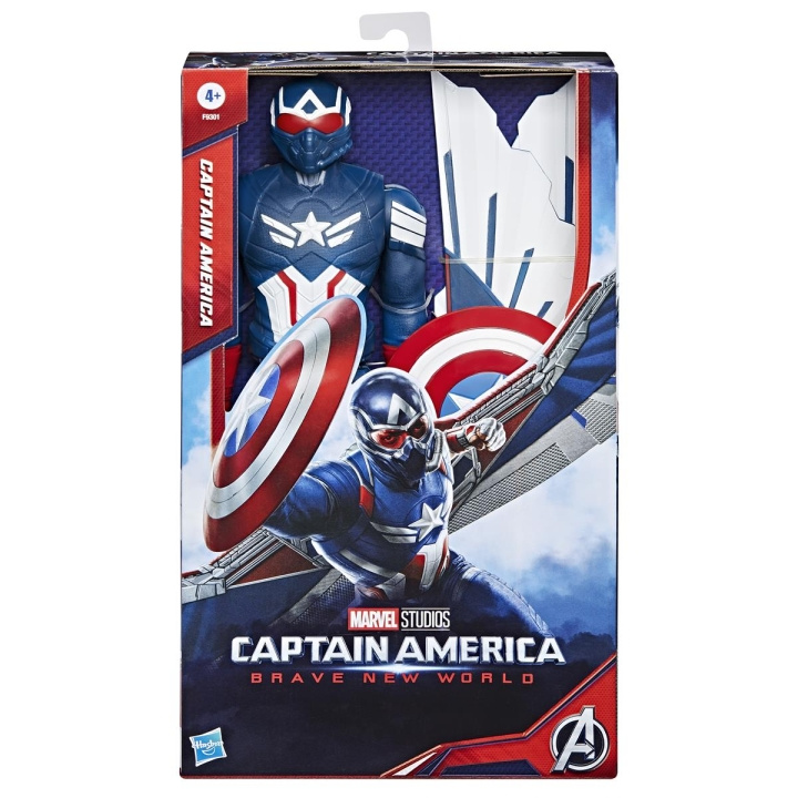 Marvel Avengers Titan Hero 12 Inch Deluxe Figure Captain America NWO i gruppen LEGETØJ, BØRN & BABY / Legetøj / Figurer, miniaturer og tilbehør hos TP E-commerce Nordic AB (D24873)