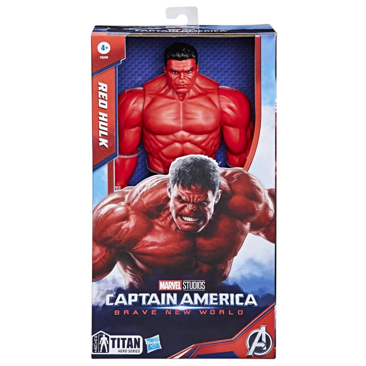 Marvel Avengers Titan Hero 12 Inch Deluxe Figure Red Hulk NWO i gruppen LEGETØJ, BØRN & BABY / Legetøj / Figurer, miniaturer og tilbehør hos TP E-commerce Nordic AB (D24874)